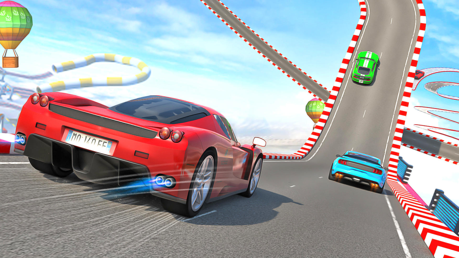Screenshot of Extreme Formula Stunt Car Game