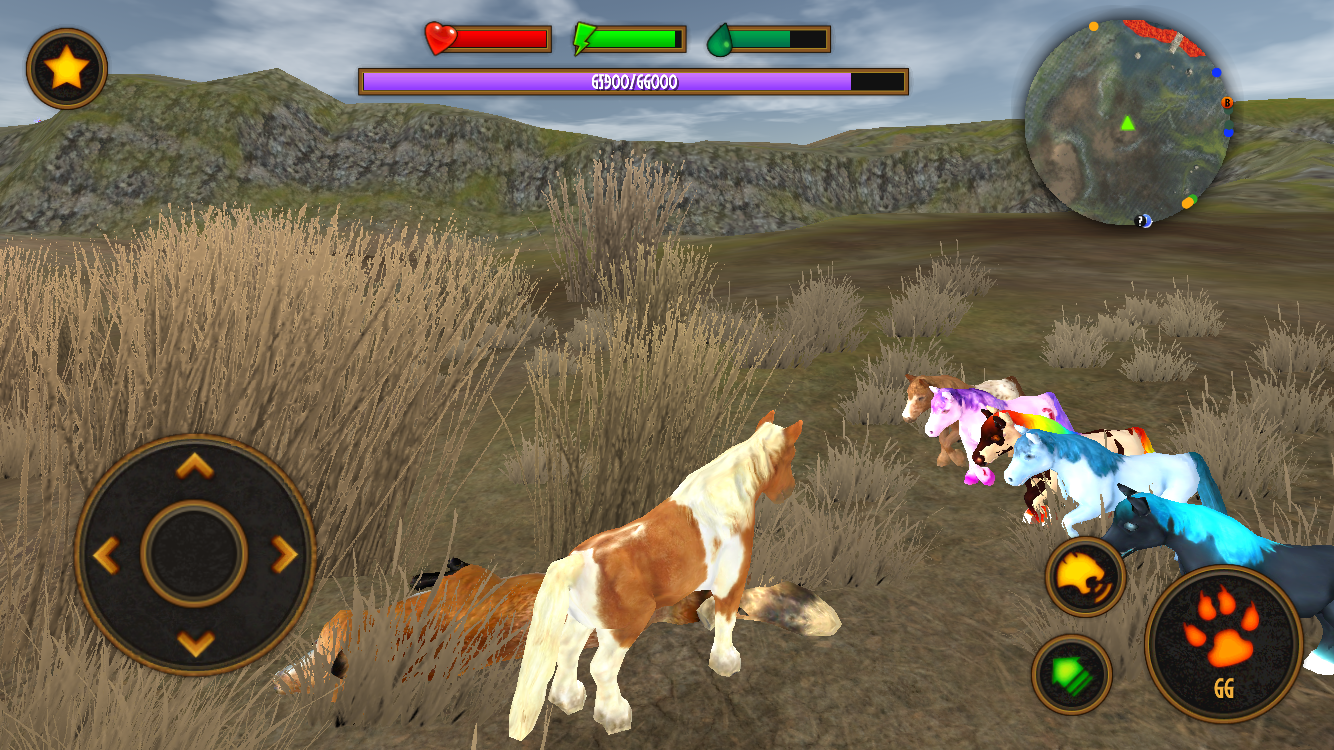 Clan of Pony Game Screenshot