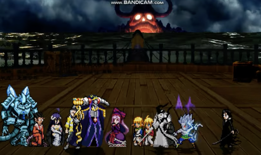 Screenshot of Mugen Anime Fight