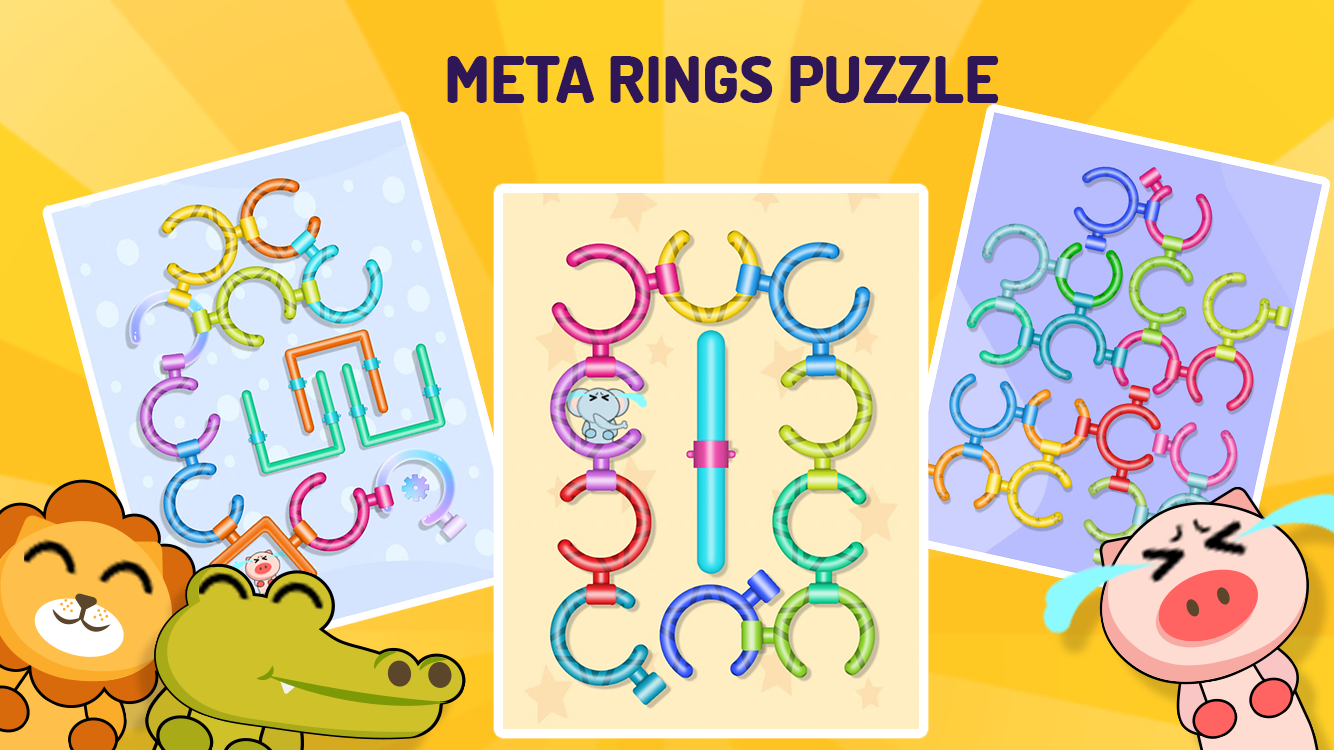Screenshot of Meta Rings Puzzle