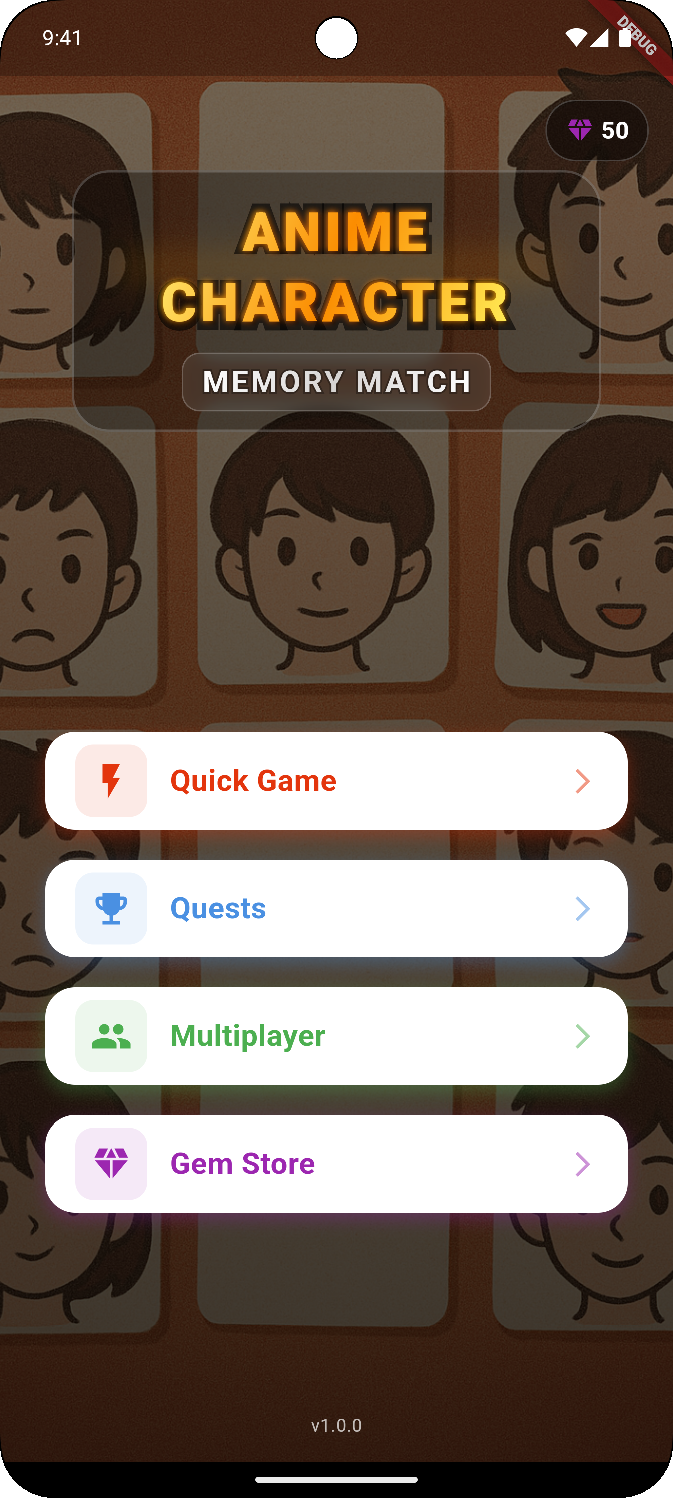 Anime Character Memory Match for Android/iOS - TapTap