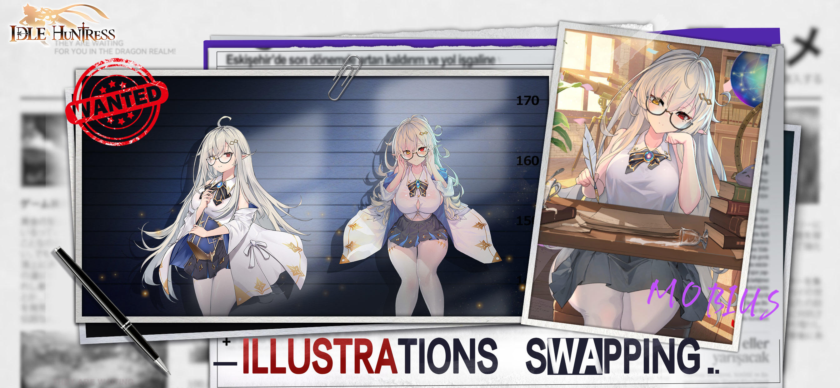 Idle Huntress: Girl's Land EU Game Screenshot