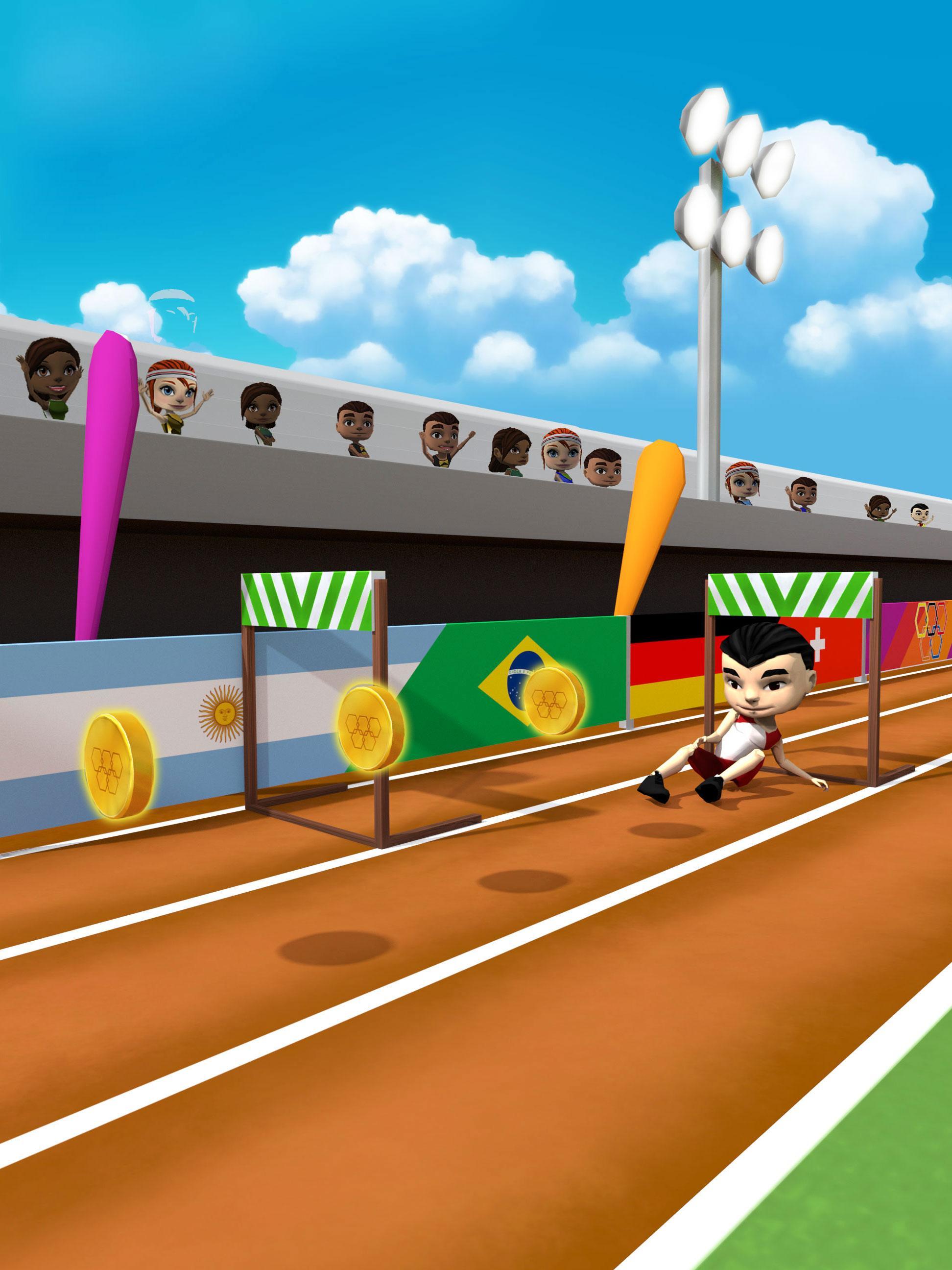 Endless Running Rio Game Screenshot