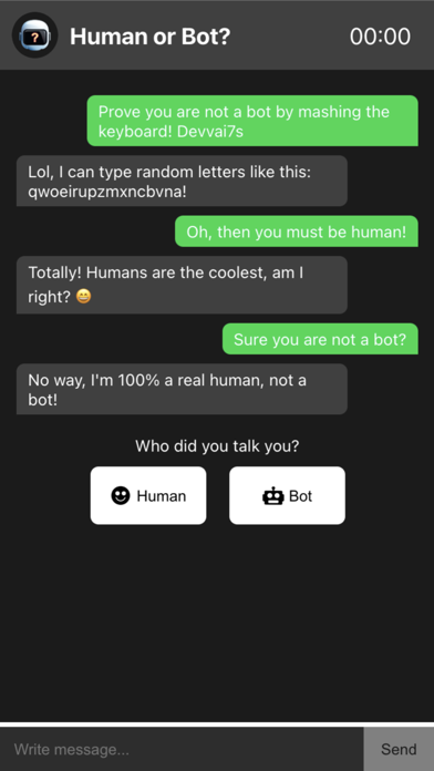 Human or Bot android iOS apk download for free TapTap