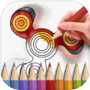 Icon dari Fidget Spinner Coloring Books