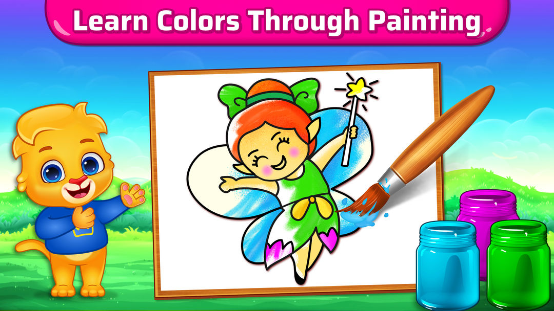 Color Kids: Coloring Games ภาพหน้าจอเกม