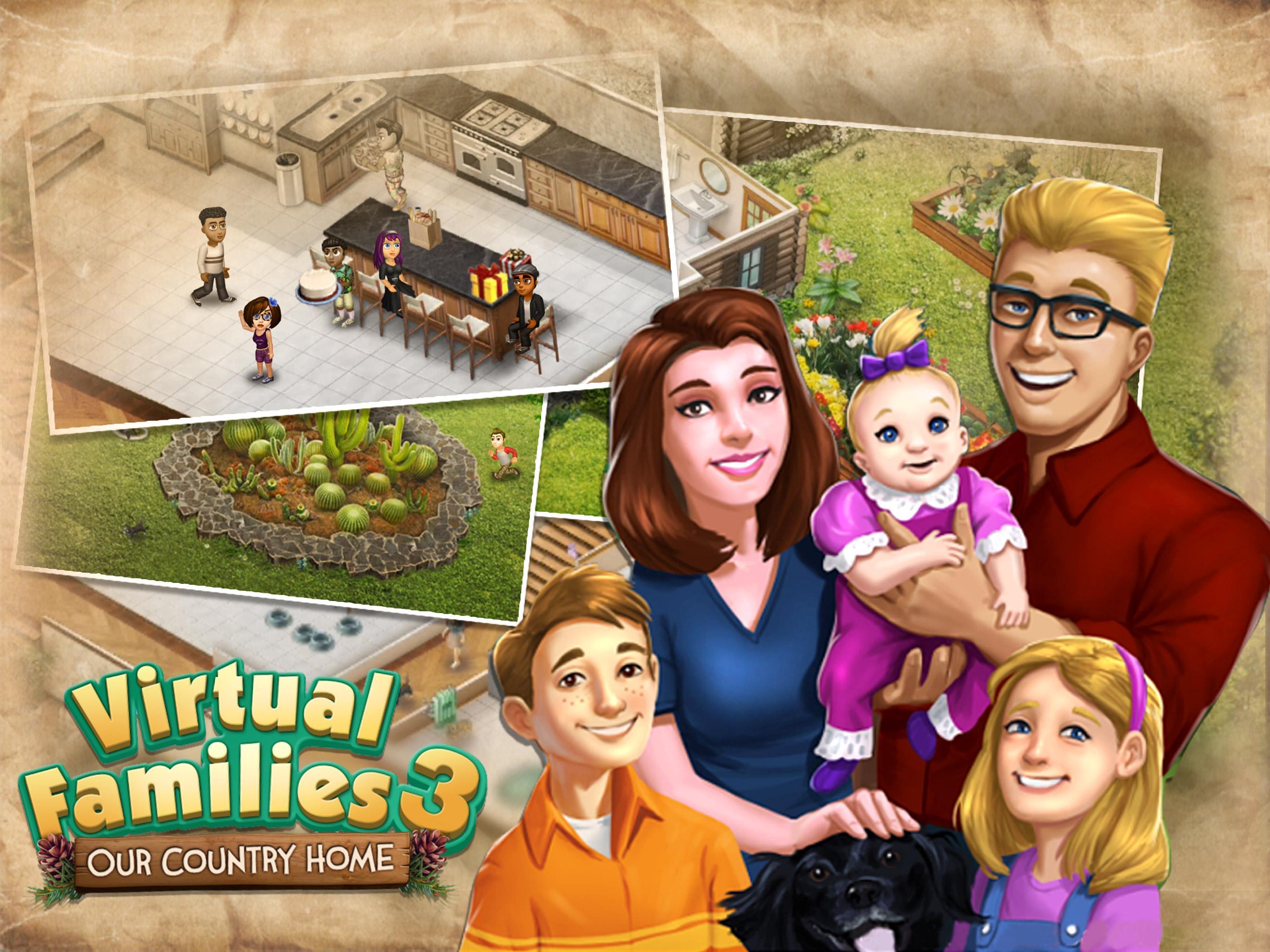 Virtual Families 3 ゲームのスクリーンショット