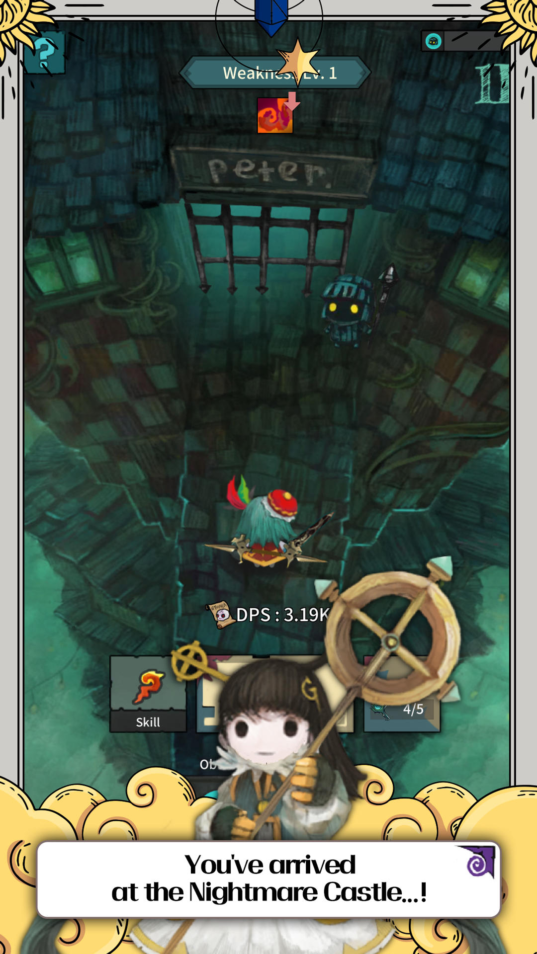Tap Dragon: Little Knight Luna Game Screenshot