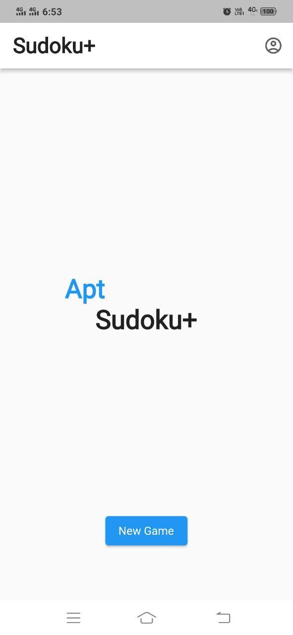 Apt Sudoku Game Screenshot