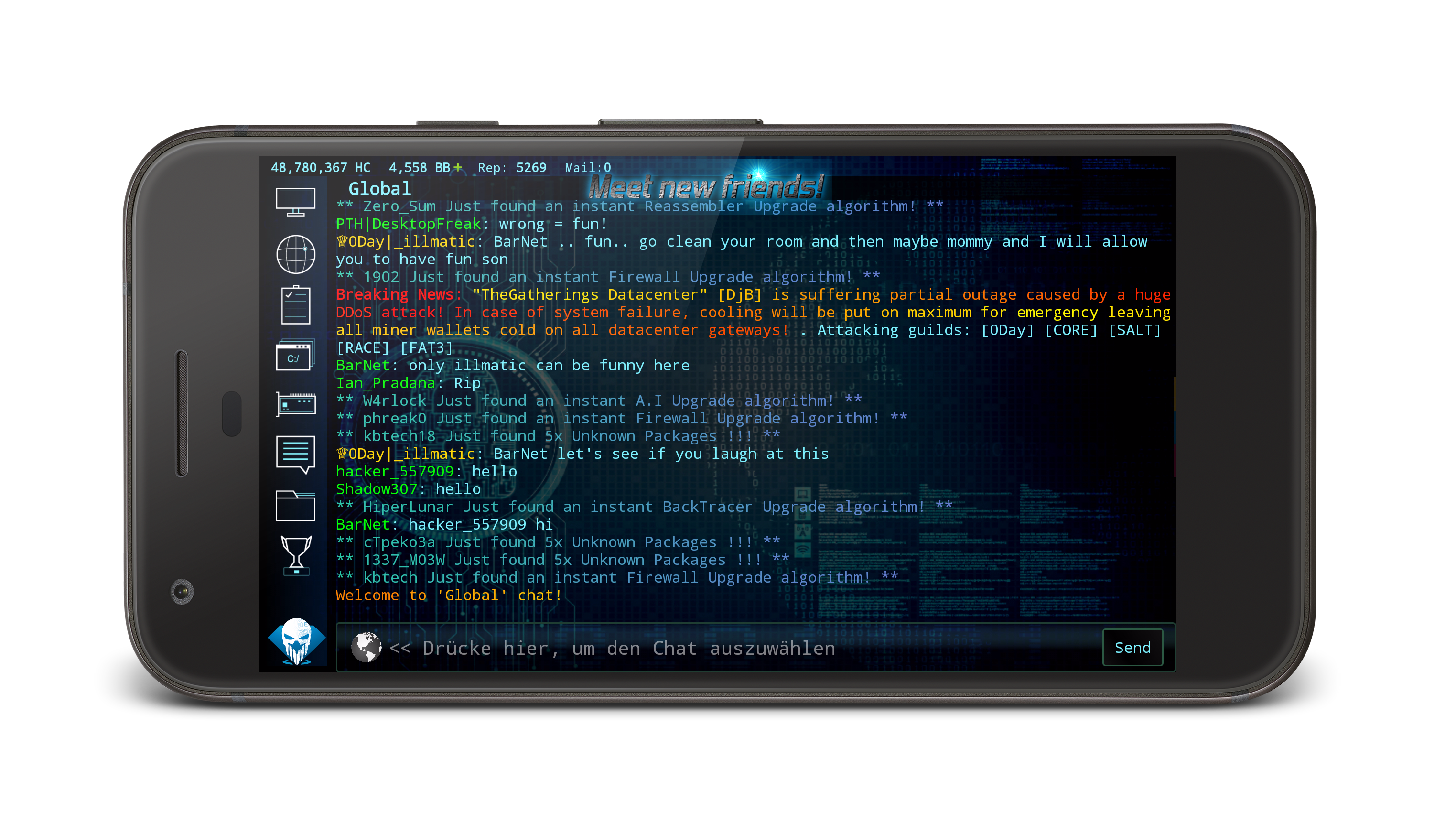 Screenshot 1 of Hackerz - ММО-симулятор 