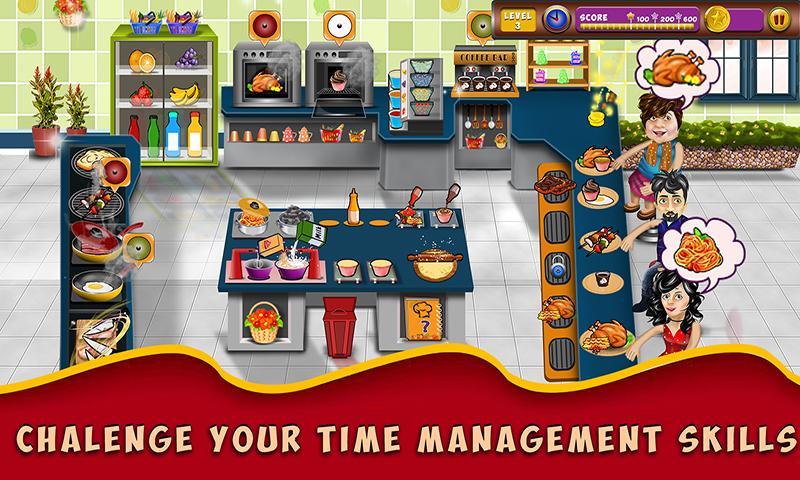 High School Girl Cooking Chef screenshot game