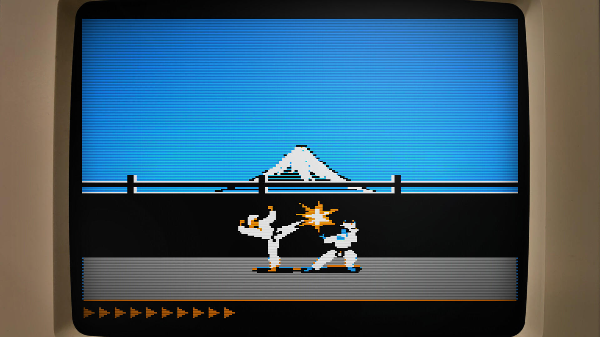 Cuplikan Layar Game The Making of Karateka