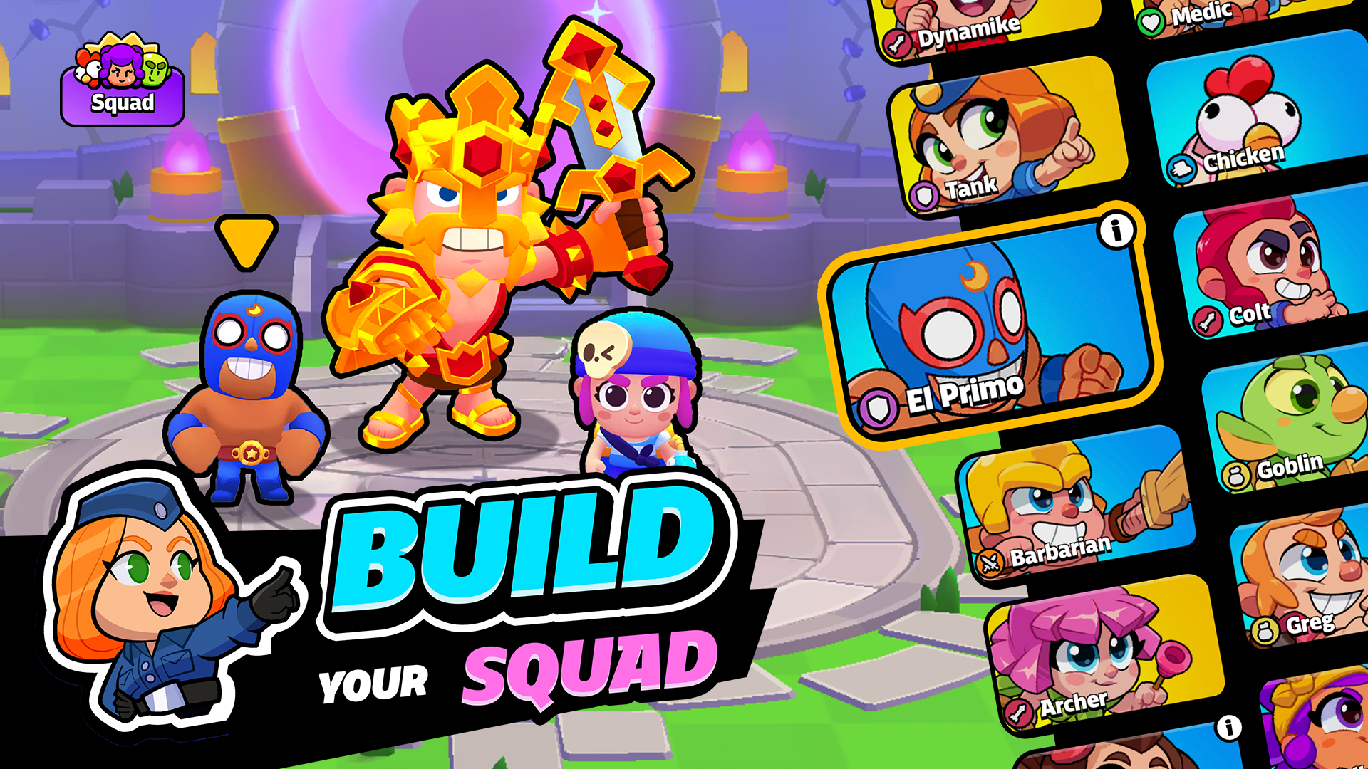 Squad Busters Game Screenshot