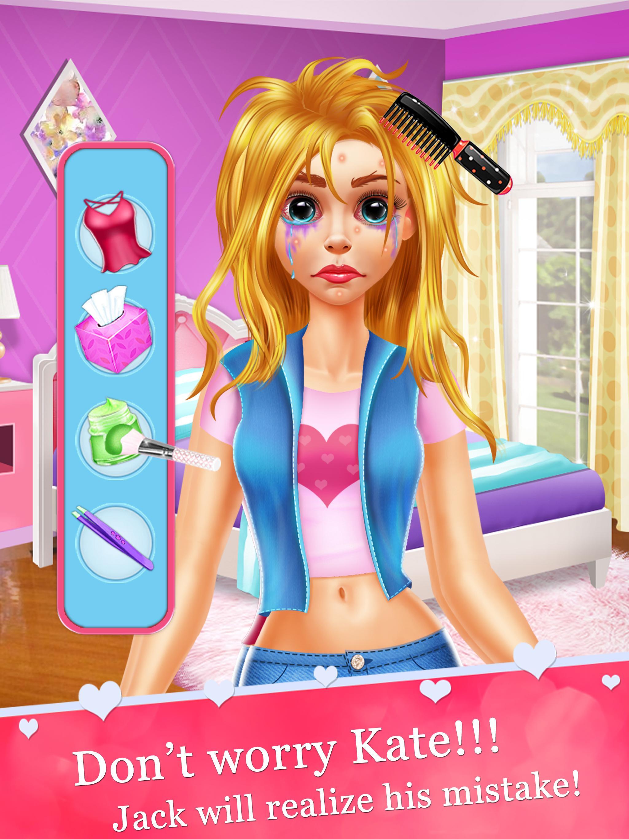 Girlfriend Breakup Story - Teen Love Choices Game Screenshot
