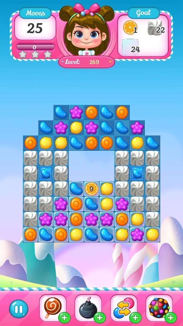 Candy Planet-Match 3 Puzzle ภาพหน้าจอเกม