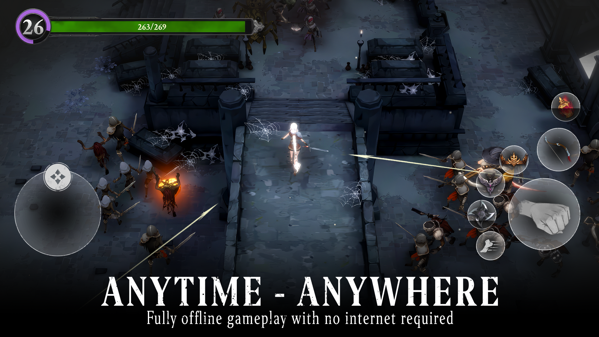 Soul Huntress: Offline Games Game Screenshot