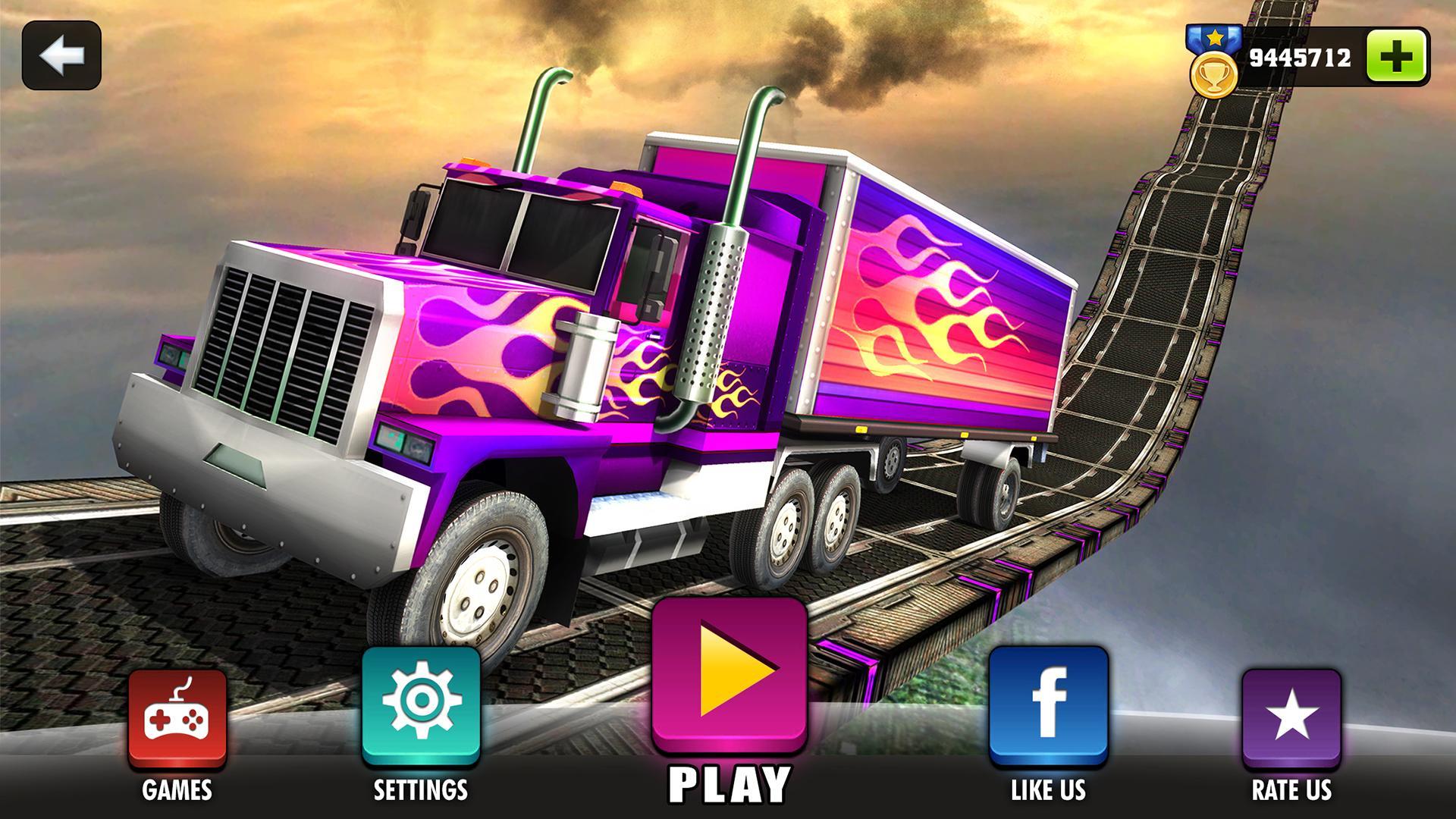 Screenshot 11 of Impossible Truck Tracks Drive 1.0.2