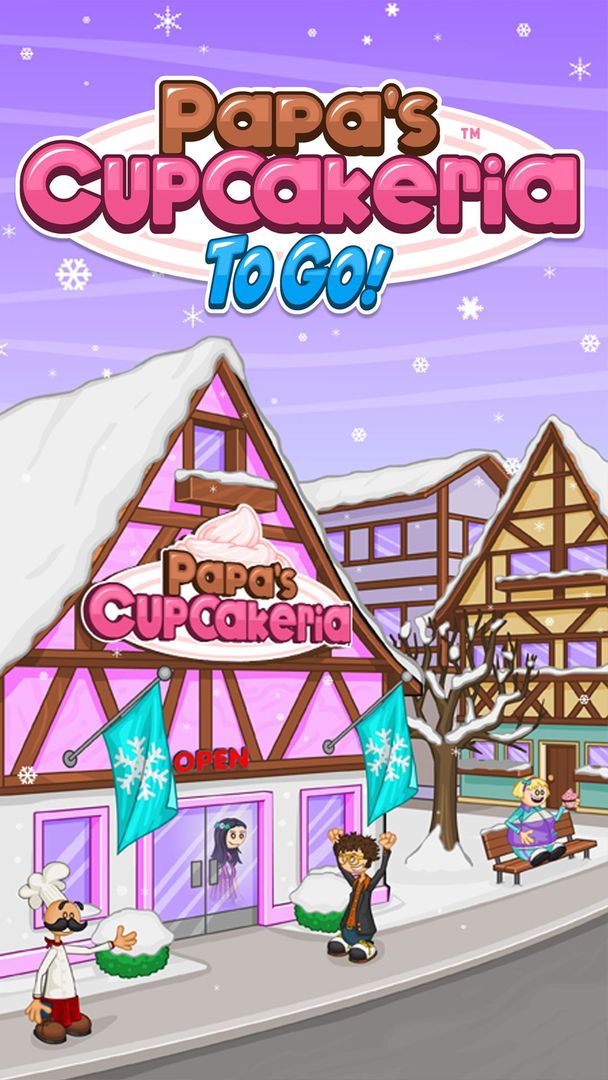Screenshot of Papa's Cupcakeria To Go!