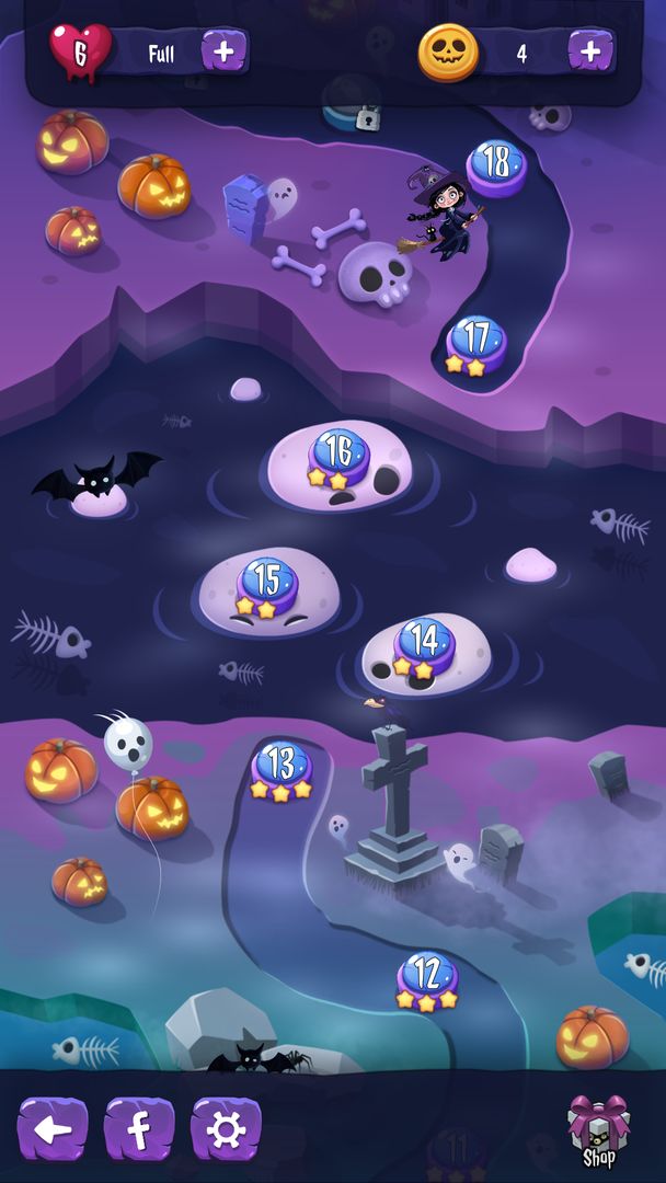 Spooky Bubbles遊戲截圖