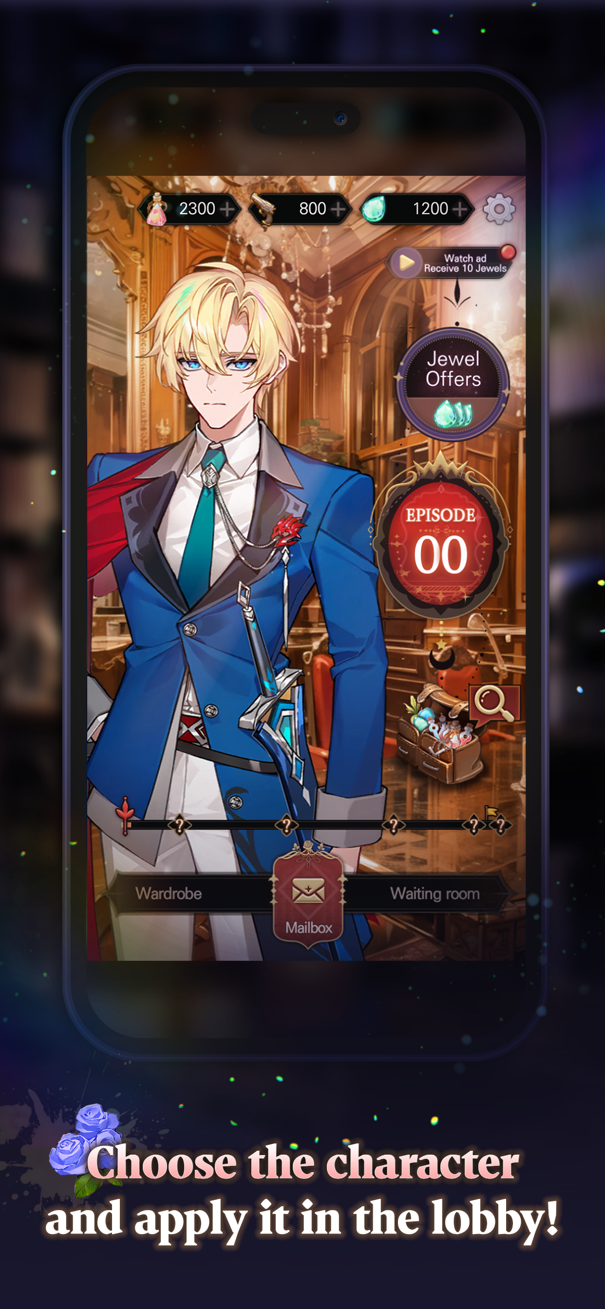 Secret Kiss with Knight: Otome Game Screenshot