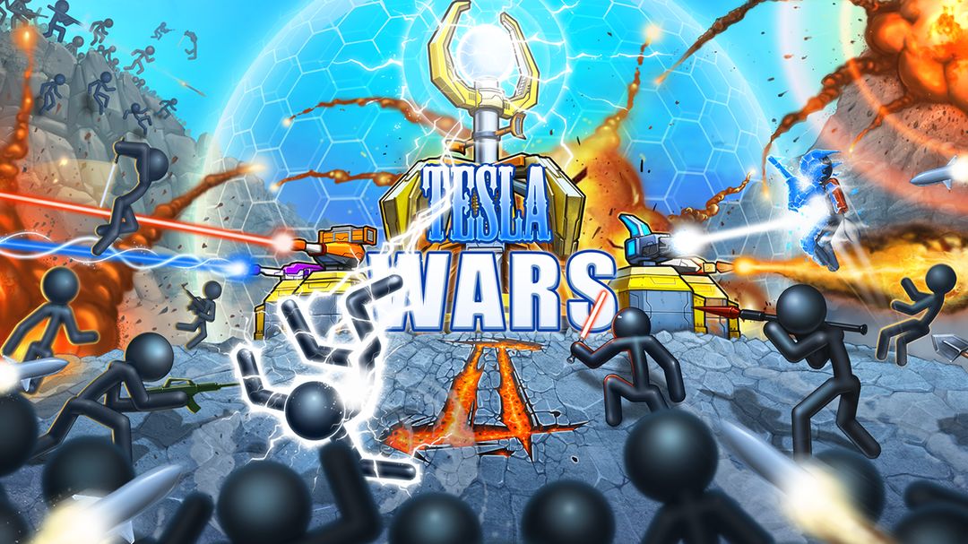 Tesla Wars - II 게임 스크린 샷