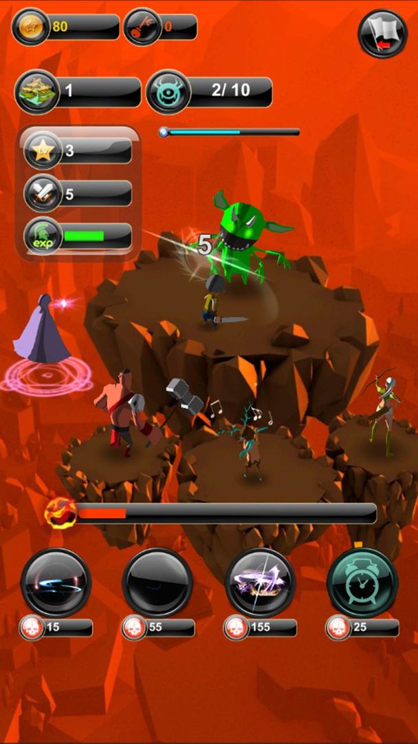 Screenshot of Alt Hero-Fastest Level Up RPG