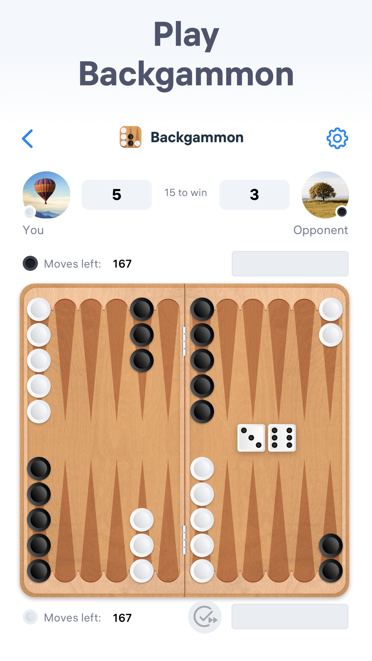Screenshot 1 of Backgammon - Board Game 1.13.1
