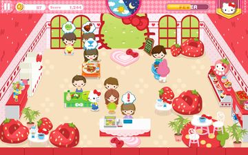 Hello Kitty Dream Cafe Game Screenshot