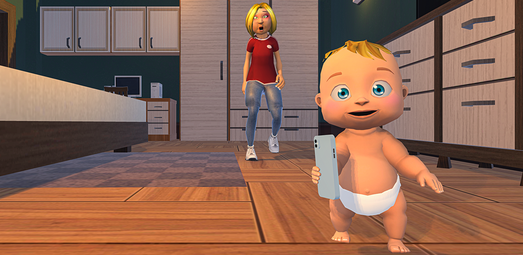 Bebê encontra brinquedos jogo de aventura versão móvel andróide