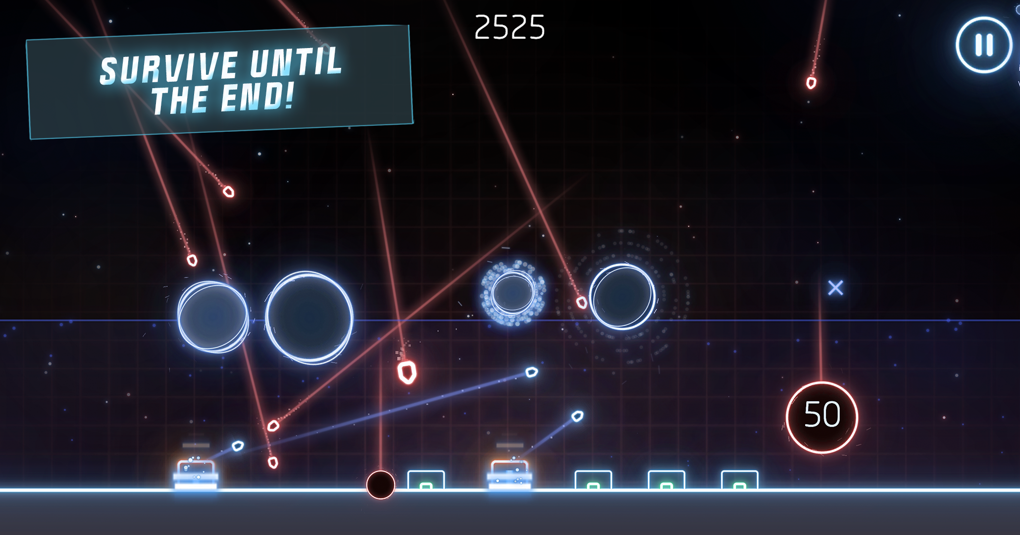Missile Command: Recharged Game Screenshot