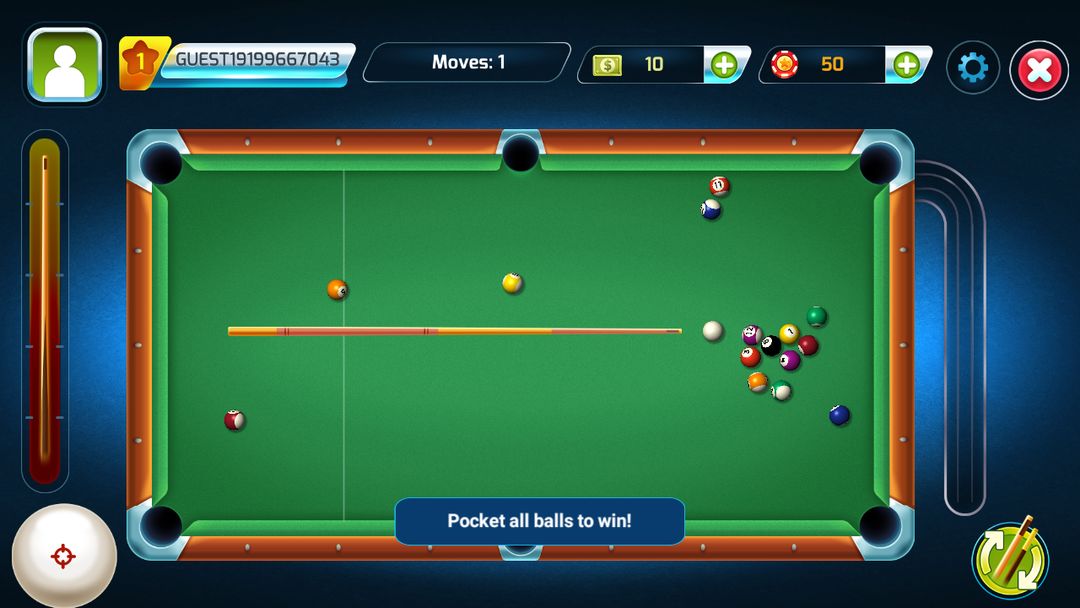Screenshot of Perfect Pool