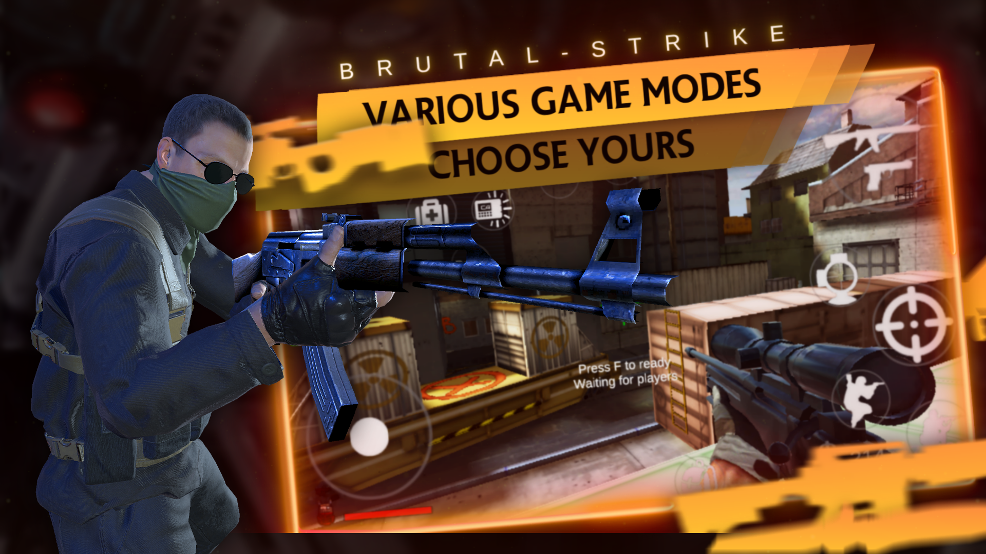 Brutal Strike - Counter Strike Brutal - CS GO Download APK for Android  (Free)