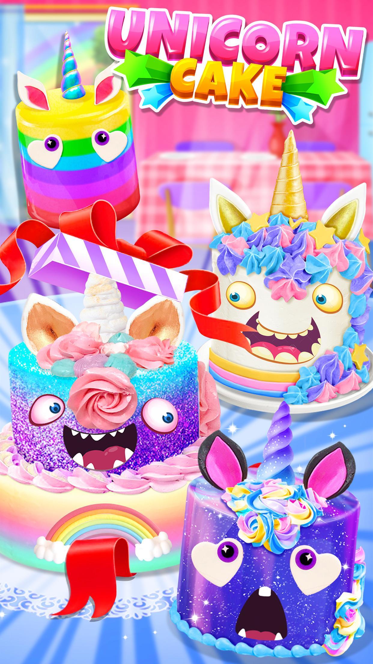 Screenshot of Unicorn Food - Cake Bakery