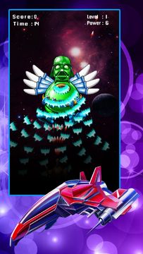 Chicken Shooter: Space Defense Game Screenshot