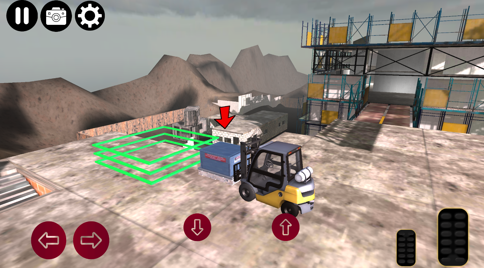 Forklift Driver Simulator Game Game Screenshot