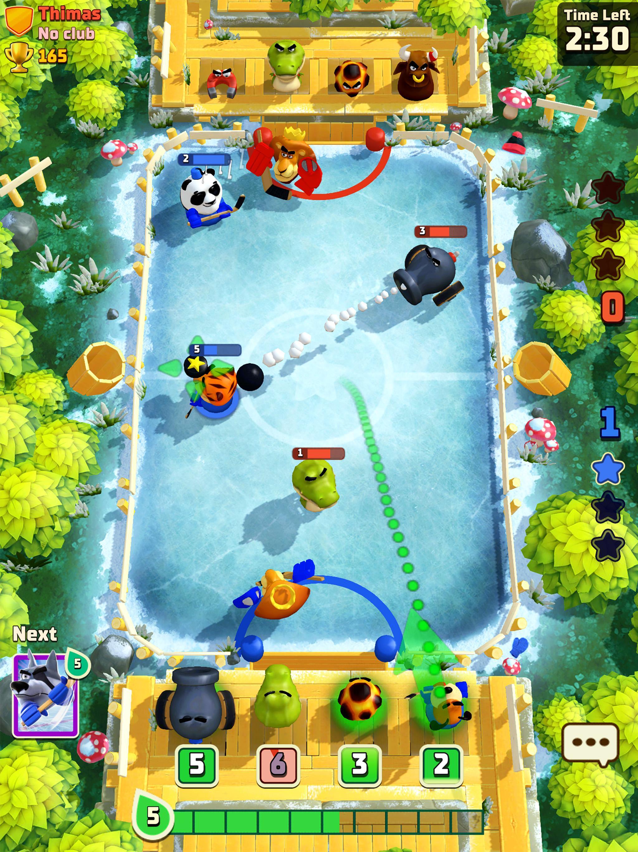 Rumble Hockey Game Screenshot