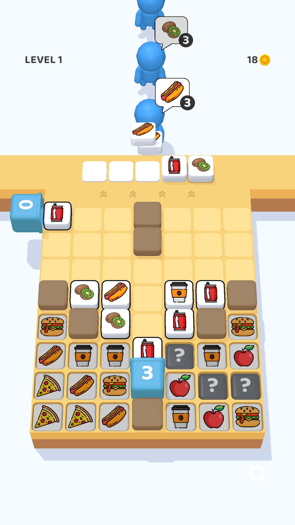 Food Jam 3D Game Screenshot