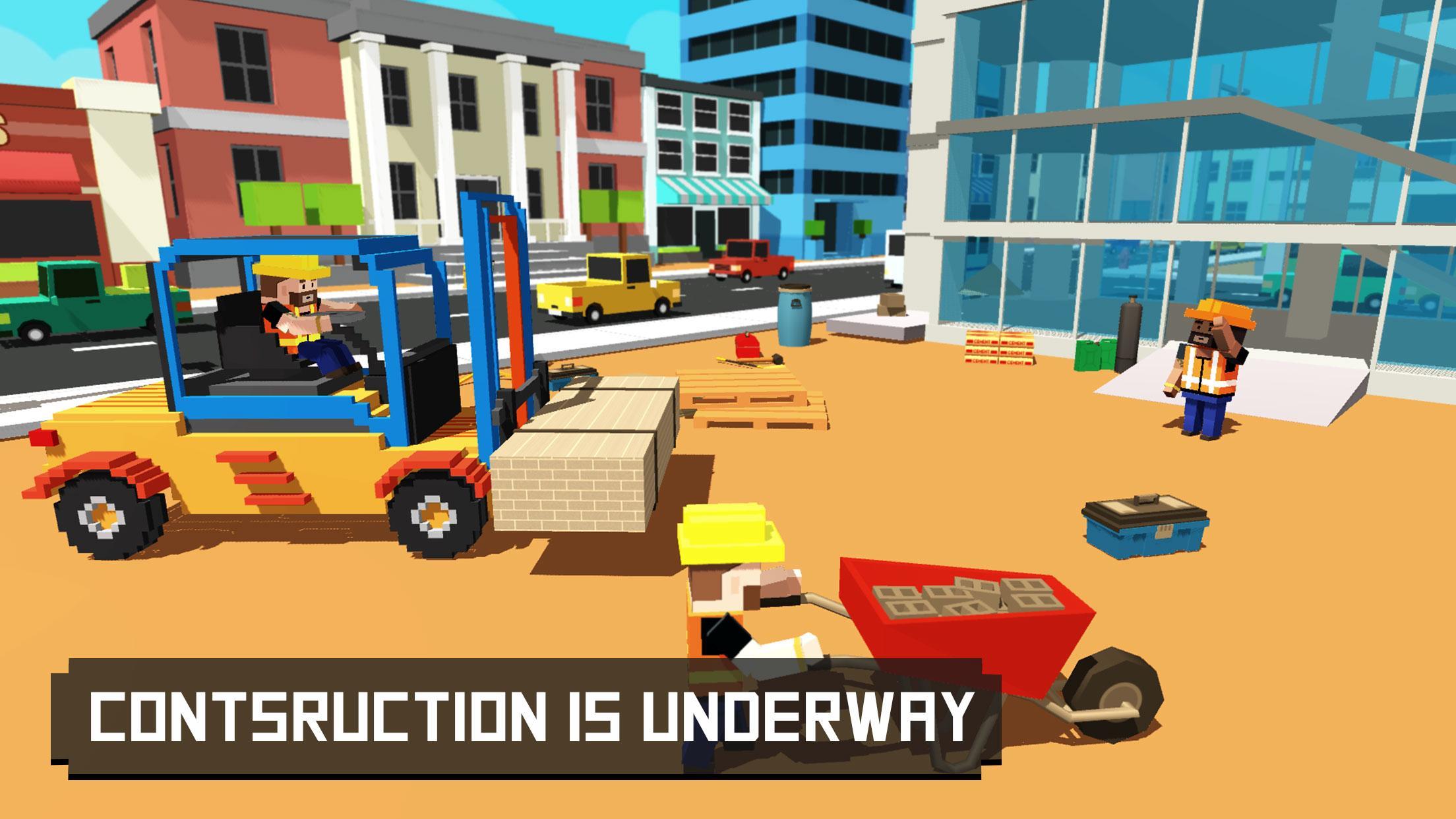 City builder 17 Parking Plaza Game Screenshot