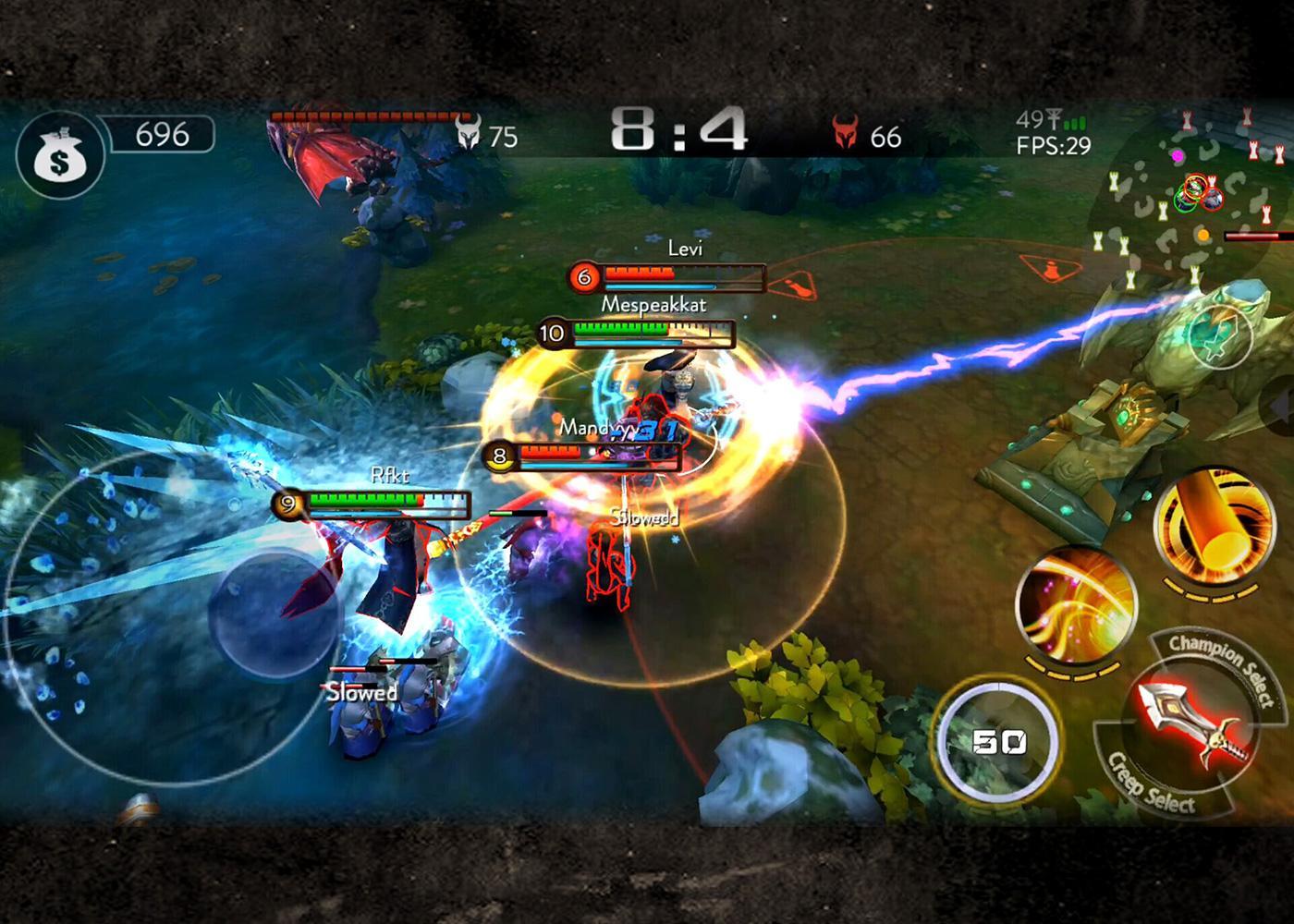 Captura de Tela do Jogo Ace of Arenas for AfreecaTV