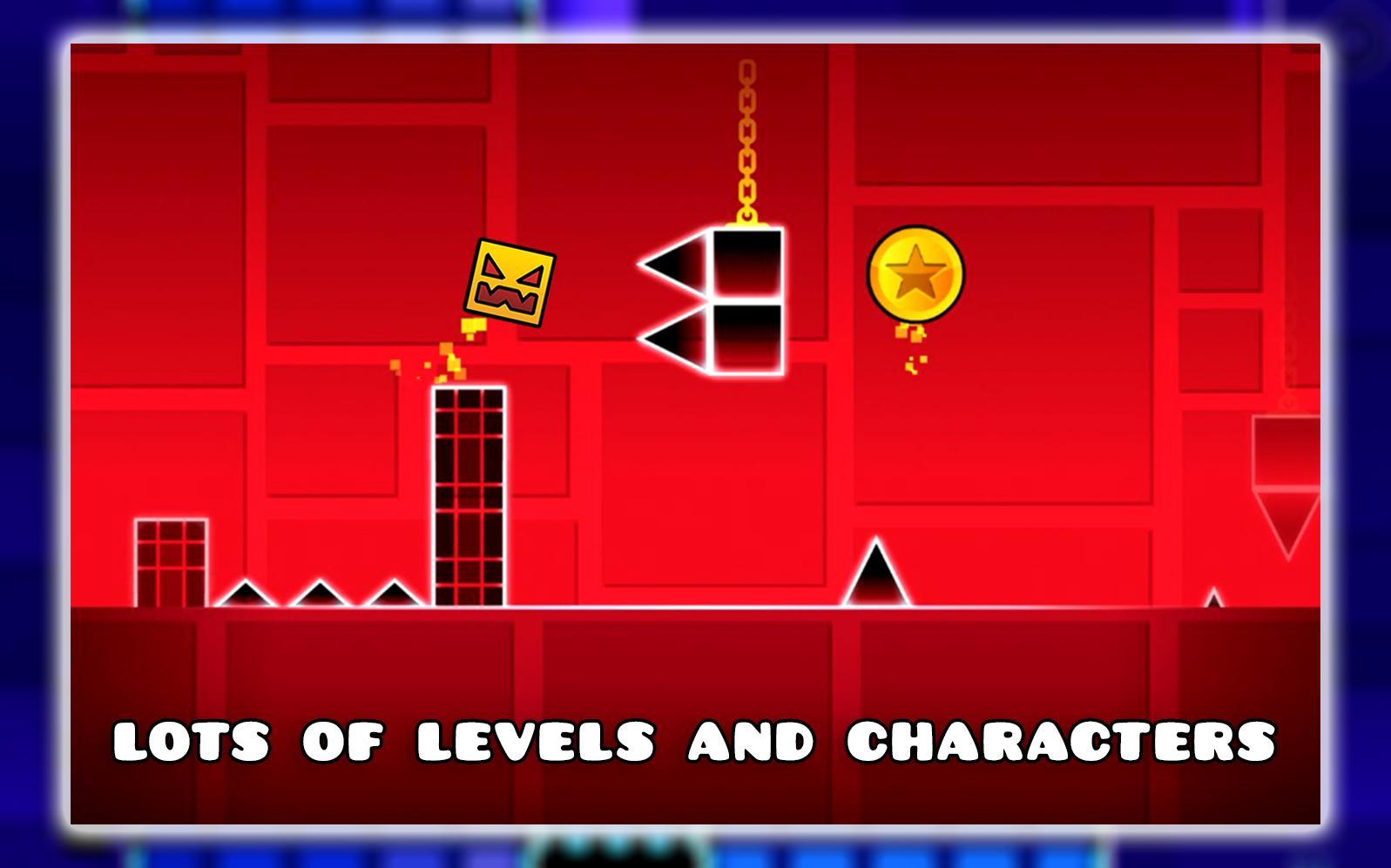 Geometry Angry Jump Rush Game Screenshot