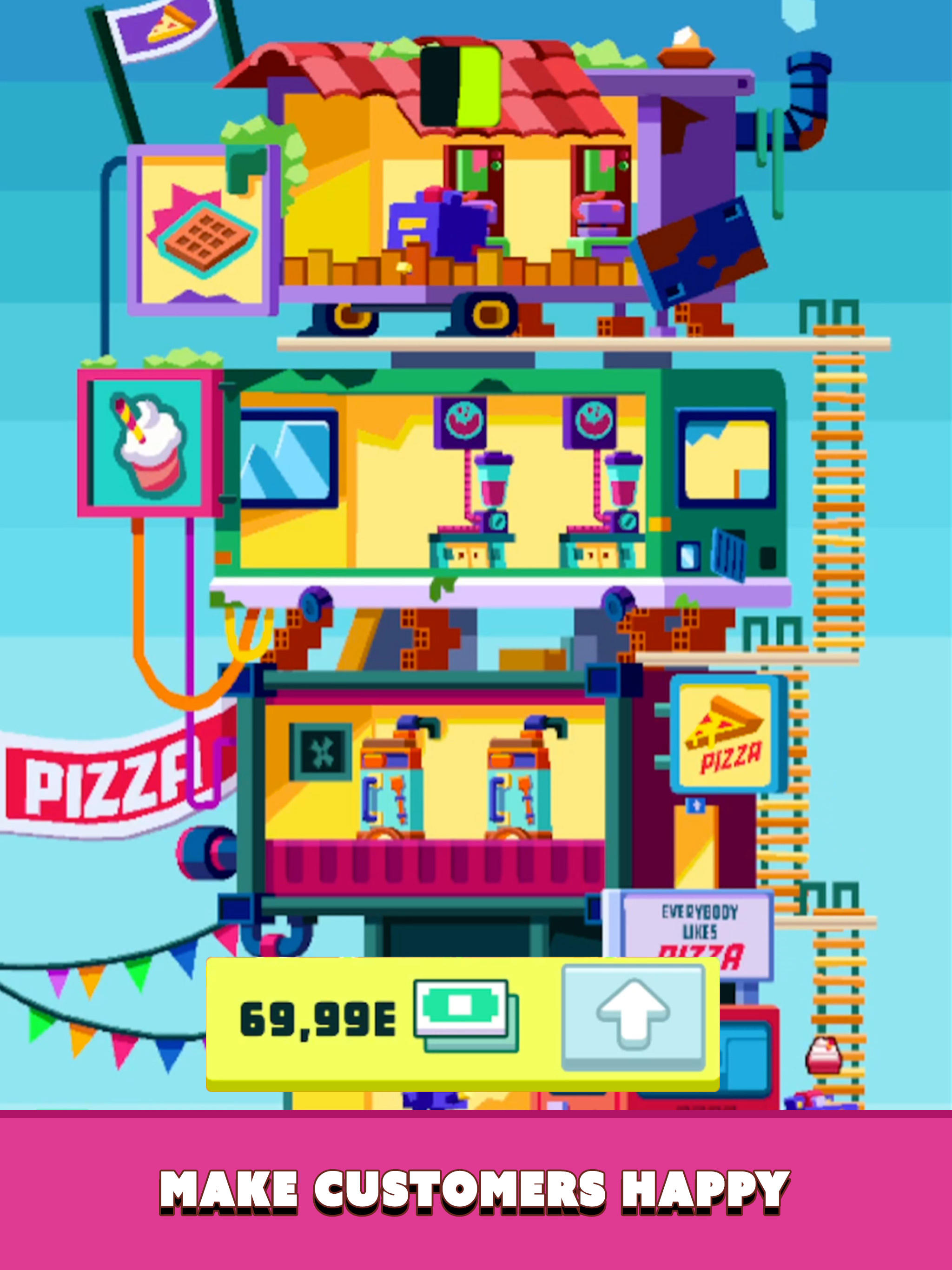 Everybody likes Pizza Game Screenshot
