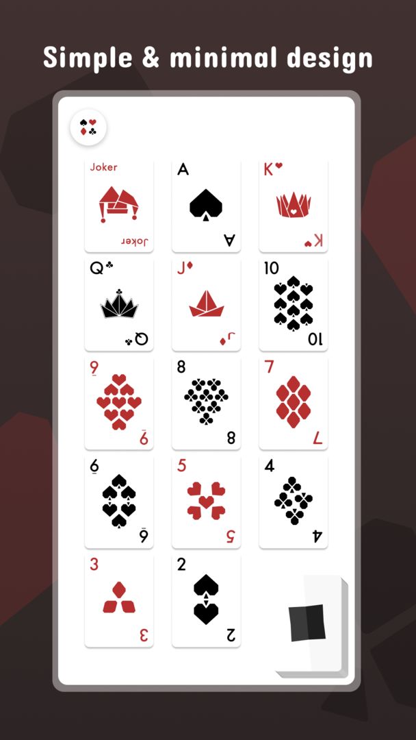 Screenshot of A Deck of Cards by Hakushi