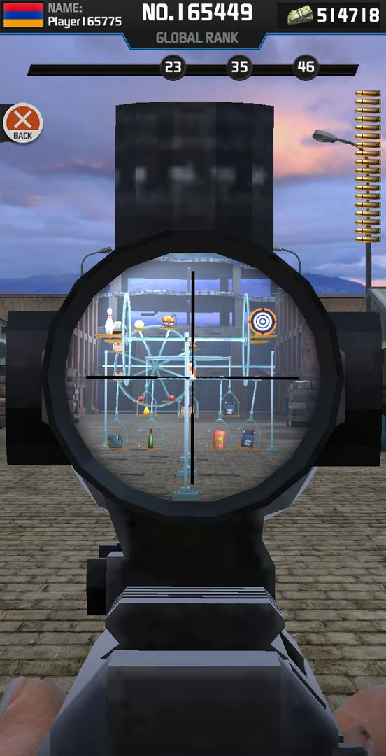 Shooting Sniper: Target Range screenshot game