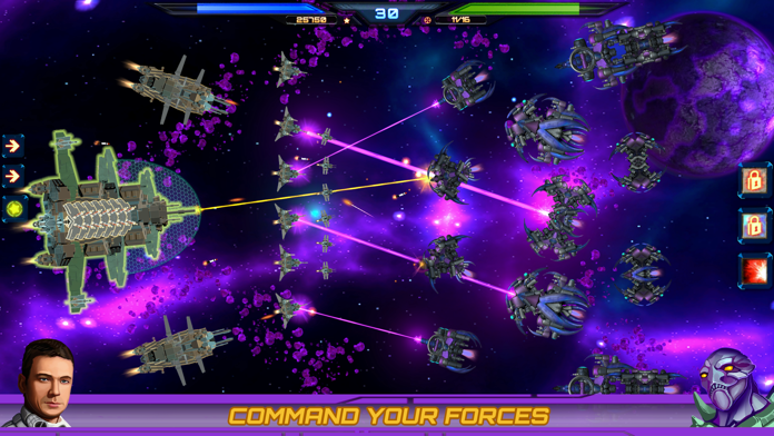 Screenshot of Armada Commander: Space Battle