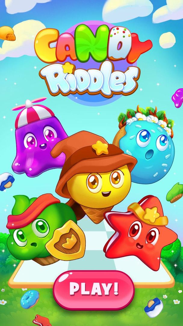 Candy Riddles: Free Match 3 Puzzle遊戲截圖