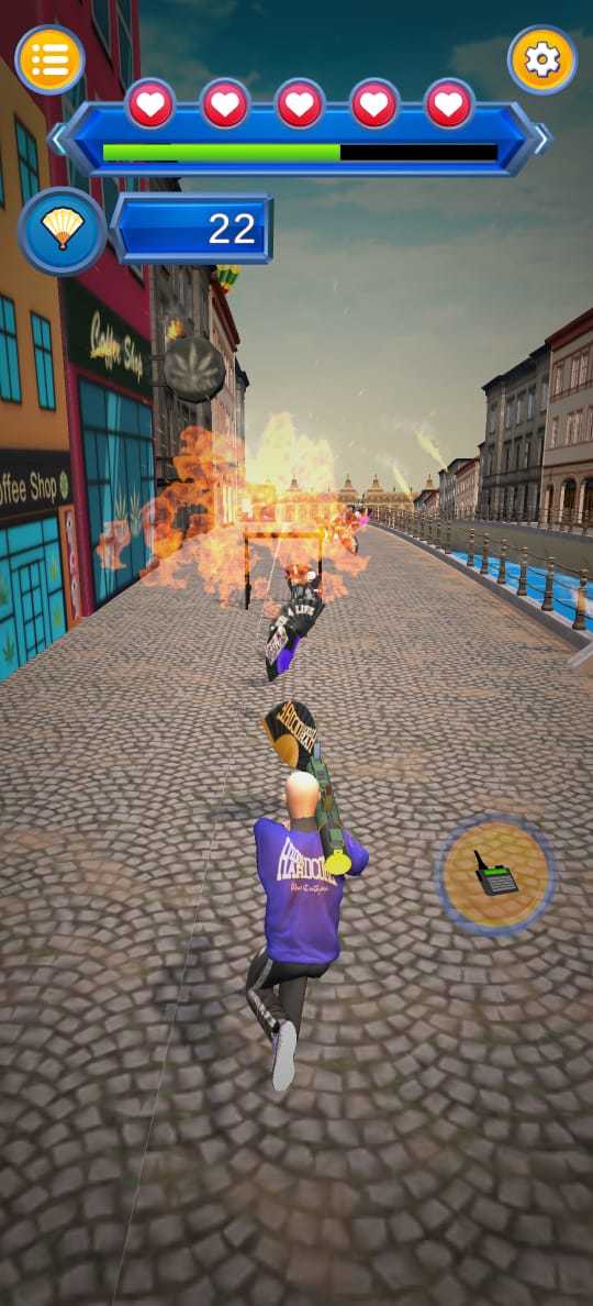 Gabber Run Game Screenshot