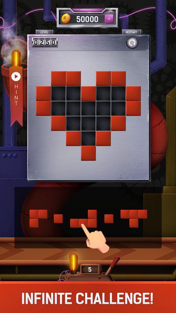 Rusty Yard: Block Puzzle. screenshot game