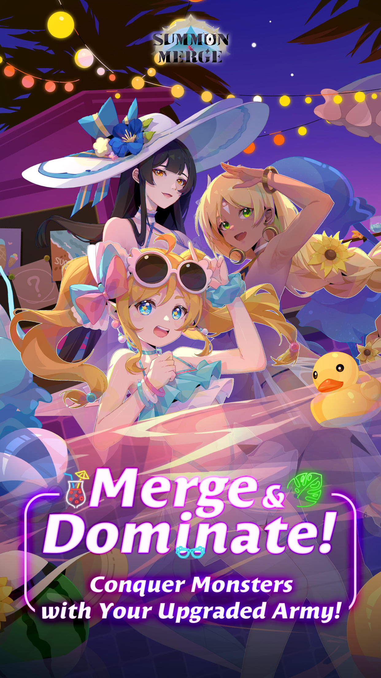 Summon and Merge 2 Game Screenshot