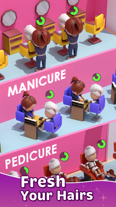 Spa Salon Time Game Screenshot