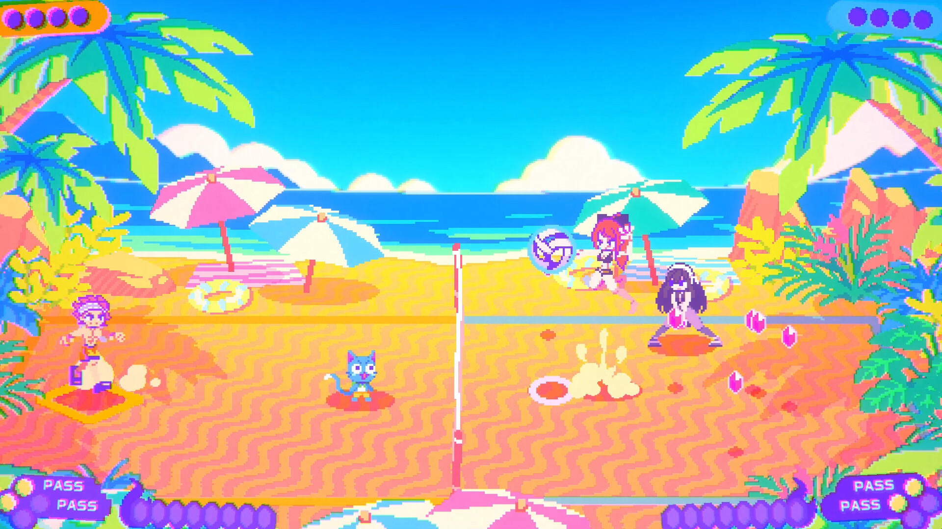 FAIRY TAIL: Beach Volleyball Havoc Game Screenshot